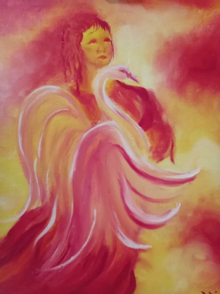 Swan lady